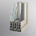Tingkap gelongsor aluminium kaca berganda